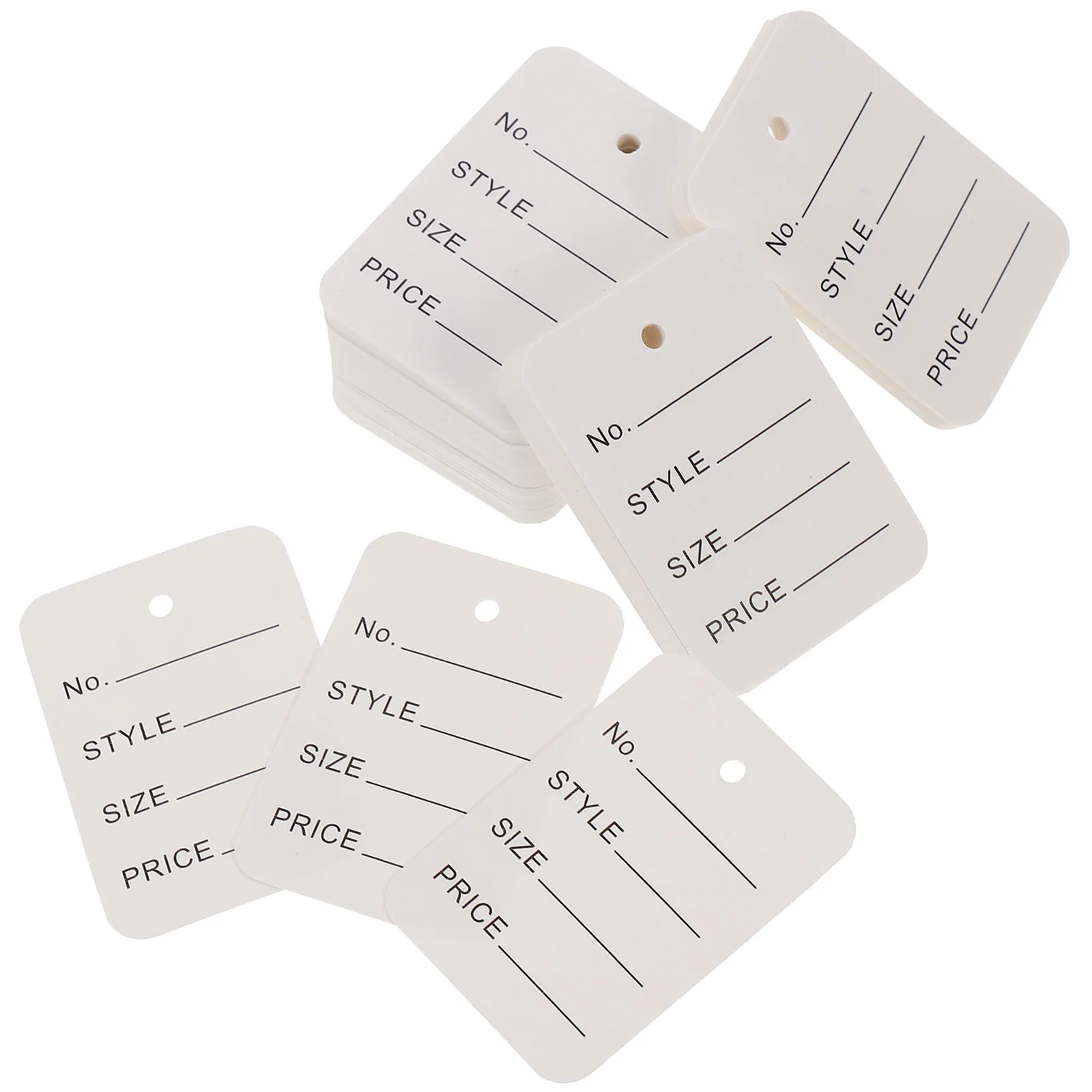 

1000 Pcs Pricing Tags for Clothing Price Labels Display Hanging Commodity Sticky