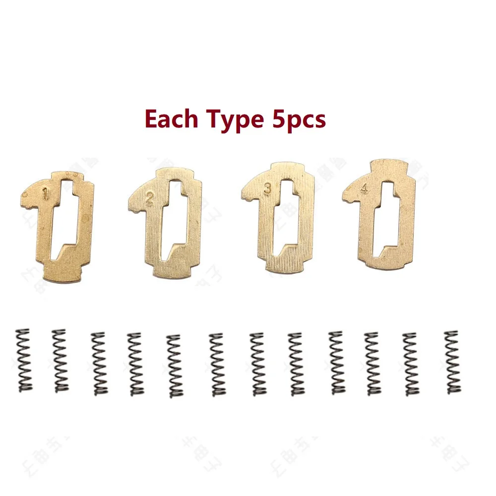 20pcs Toy43at Car Lock Reed Locking Plate For Toyota Camry Corolla Auto Lock Reed Repair Tool