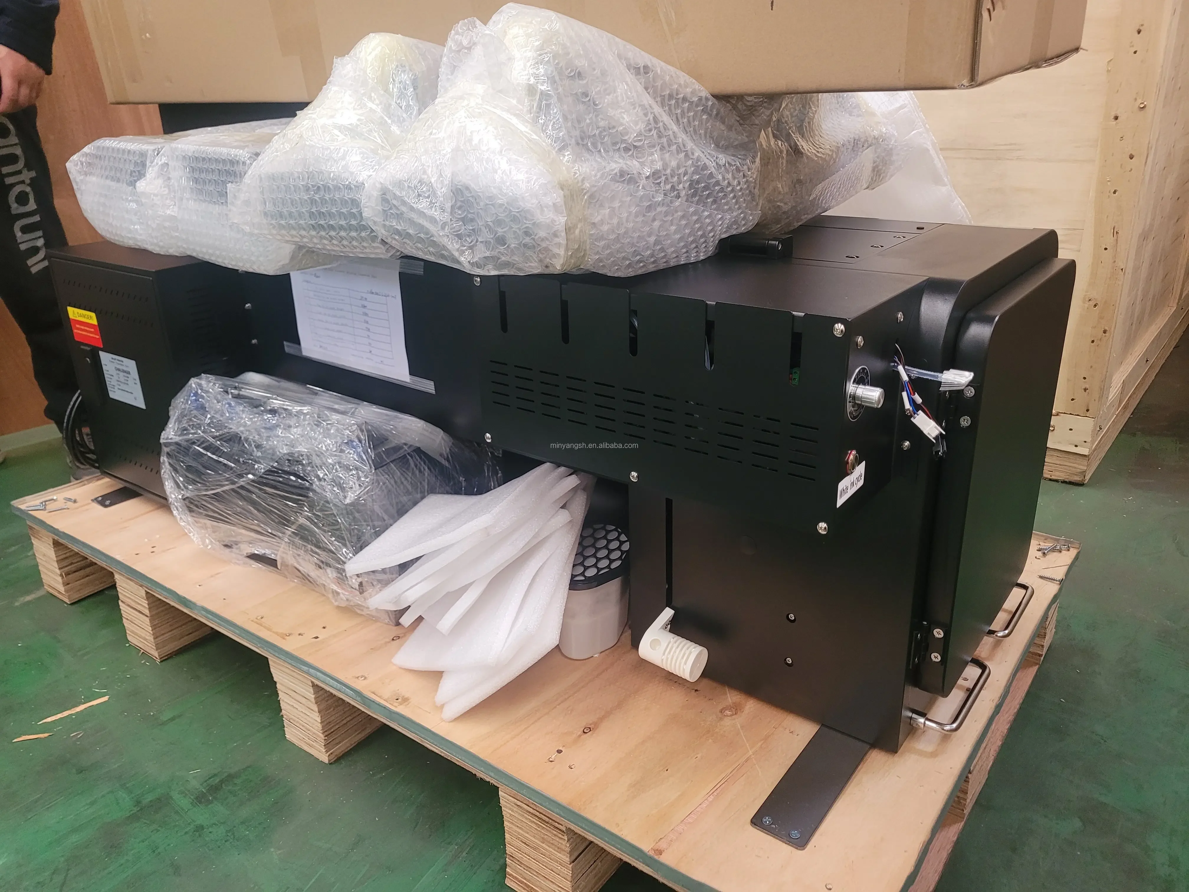 INFINITI FY-2560 Digital Transfer Printing 60cm Double I3200 Print Head With  powder shaking t-shirt DTF Printer