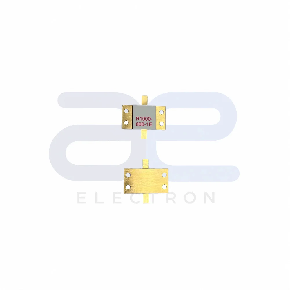 R1000-800-1E 800W 100 Ohm High Power RF Flange Resistor Termination Load For Barry 1pcs