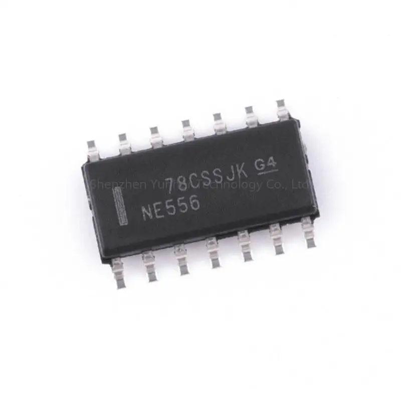 Semi 10pcs NE556DR SOIC14 NE556 Integrated Chip New Original For Consumer Electronics Integrated Circuit
