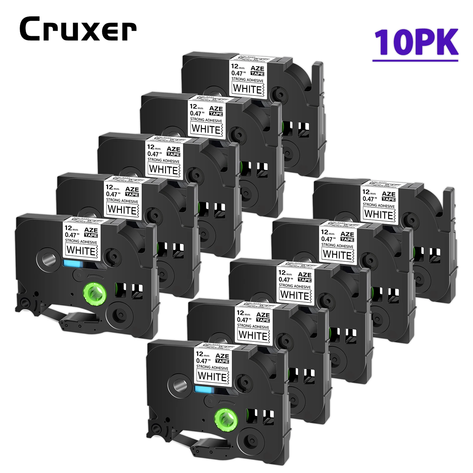 5/10PK Compatible for Brother Strong Adhesive Laminated TZ TZe-S231 241 6-24mm Industrial Label Tape For Brother P-Touch Printer