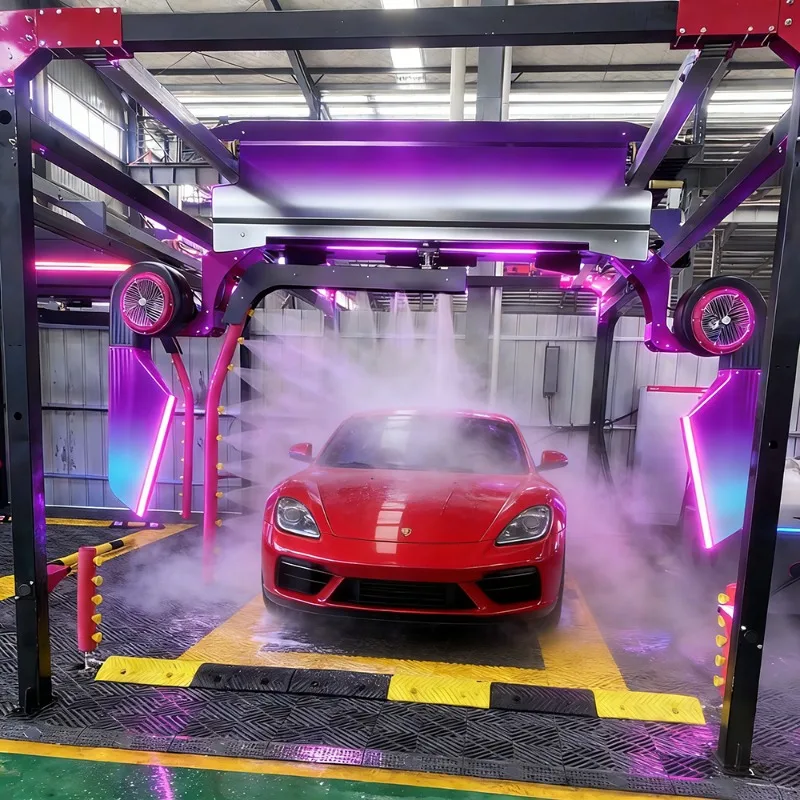 360Self Service Car Wash Machine Coin Operated Automatic Vehicle Cleaning System For Profitable Commercial Car Wash Business Hub