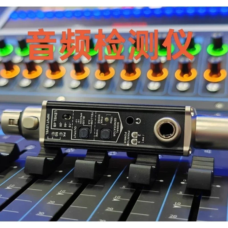 Xvive AT-1 Portable Audio Tester, Multi-functional Detector for XLR Cable and Speaker Audio Testing