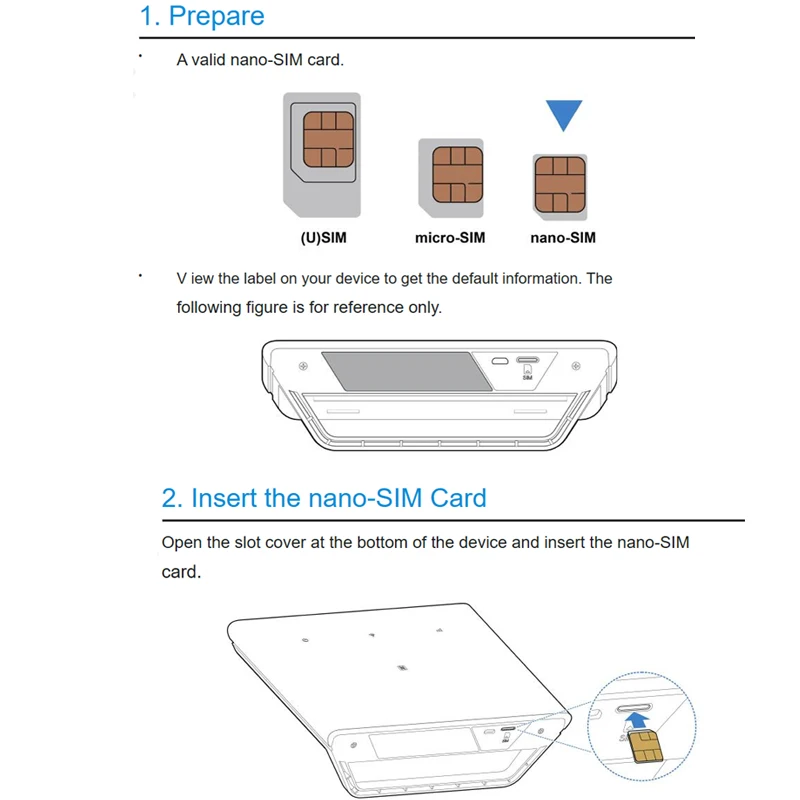 Router WiFi ZTE MF296R 4G CPE, tidak terkunci 300Mbps Cat 6 penguat sinyal nirkabel VoLTE/VoIP Service Repeater dengan Slot kartu Sim