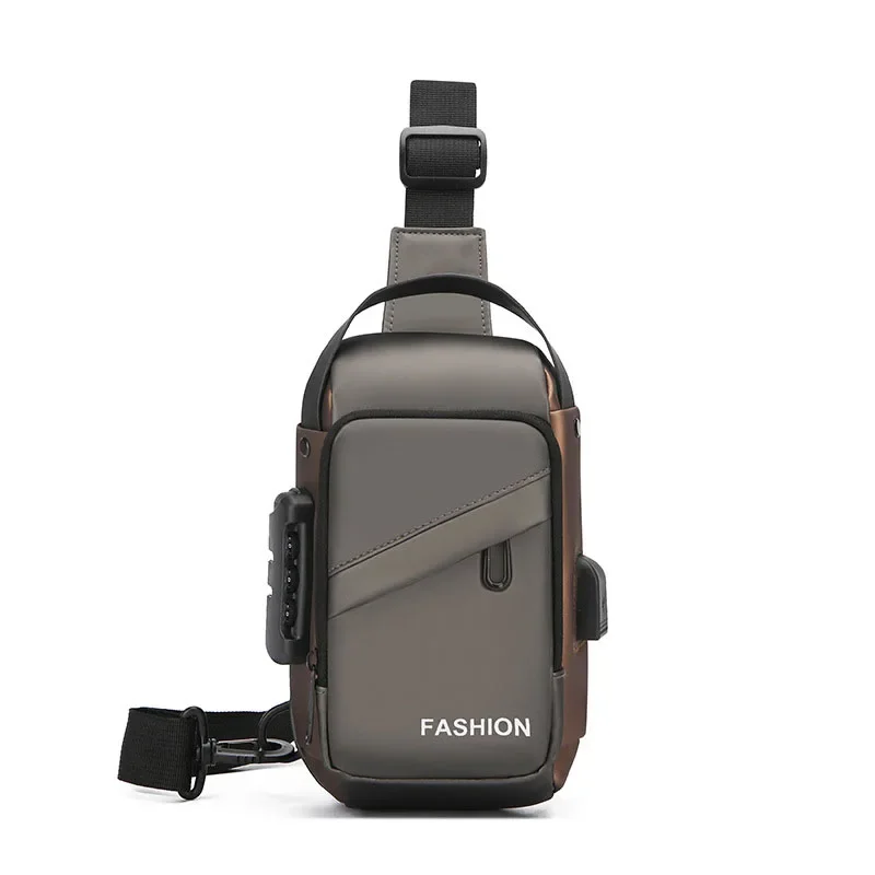 Men's Chest Bag Small Oxford Single Shoulder Crossbody Bags for Man Mini Cloth Sling Sport Cross Phone Male Funny Packs bolso