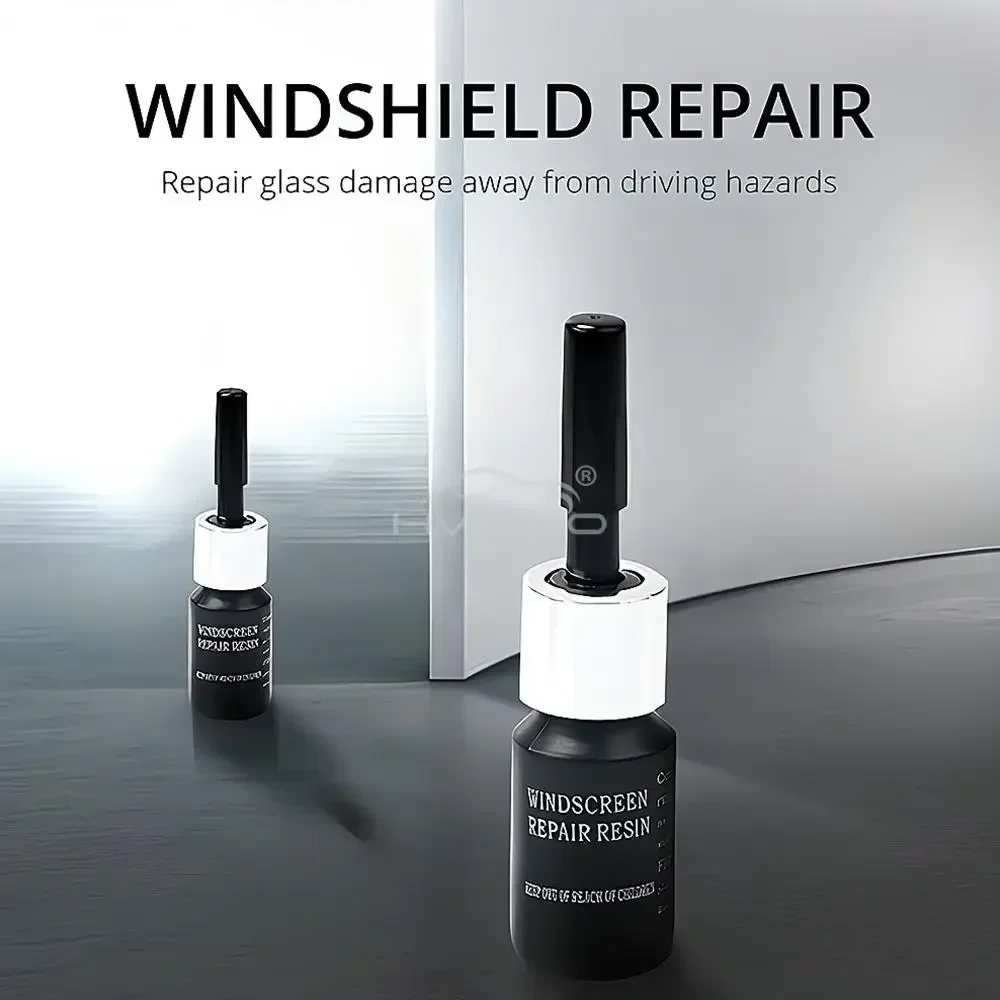 Car Windshield Repair Resin Kit Tools Windscreen Break Scratch Restoration Protective Stickers Glass Cleaner Cares No Trace Wash