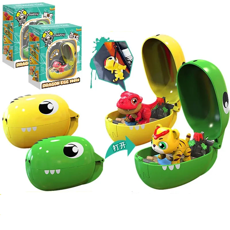 Dinosaur Diary A five tease shake bite dragon toy mini fear dragon cute boy and girl hanging ornaments set