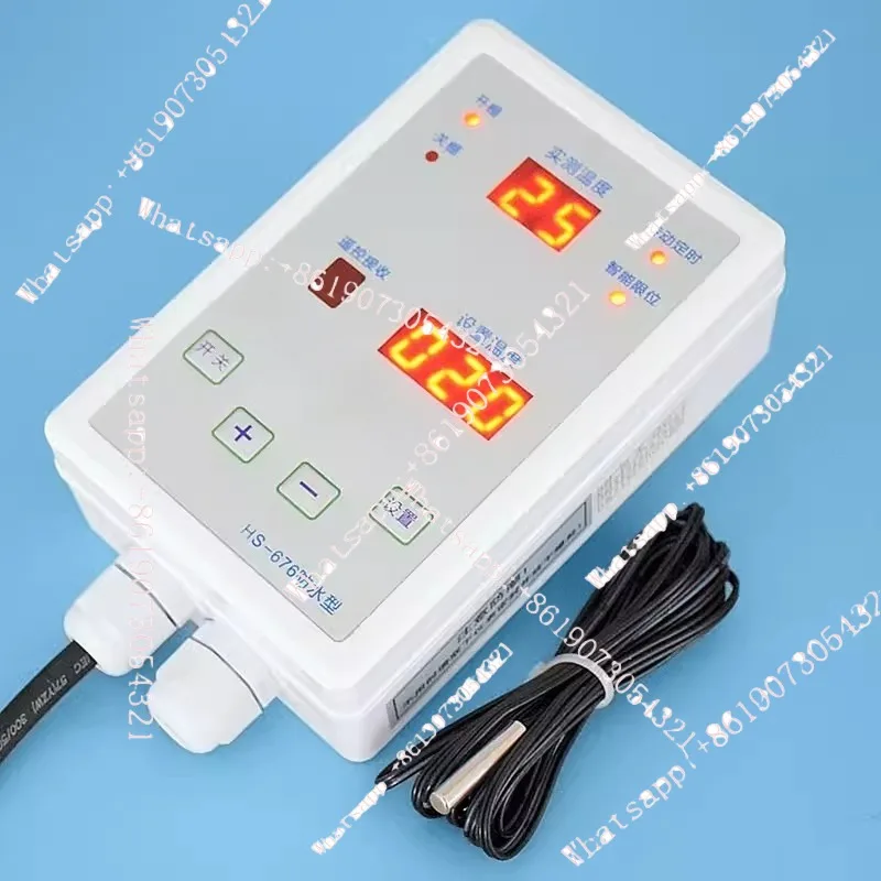 

Greenhouse ventilator, temperature control instrument, special thermostat for geared motor 35w double-shaft film reel