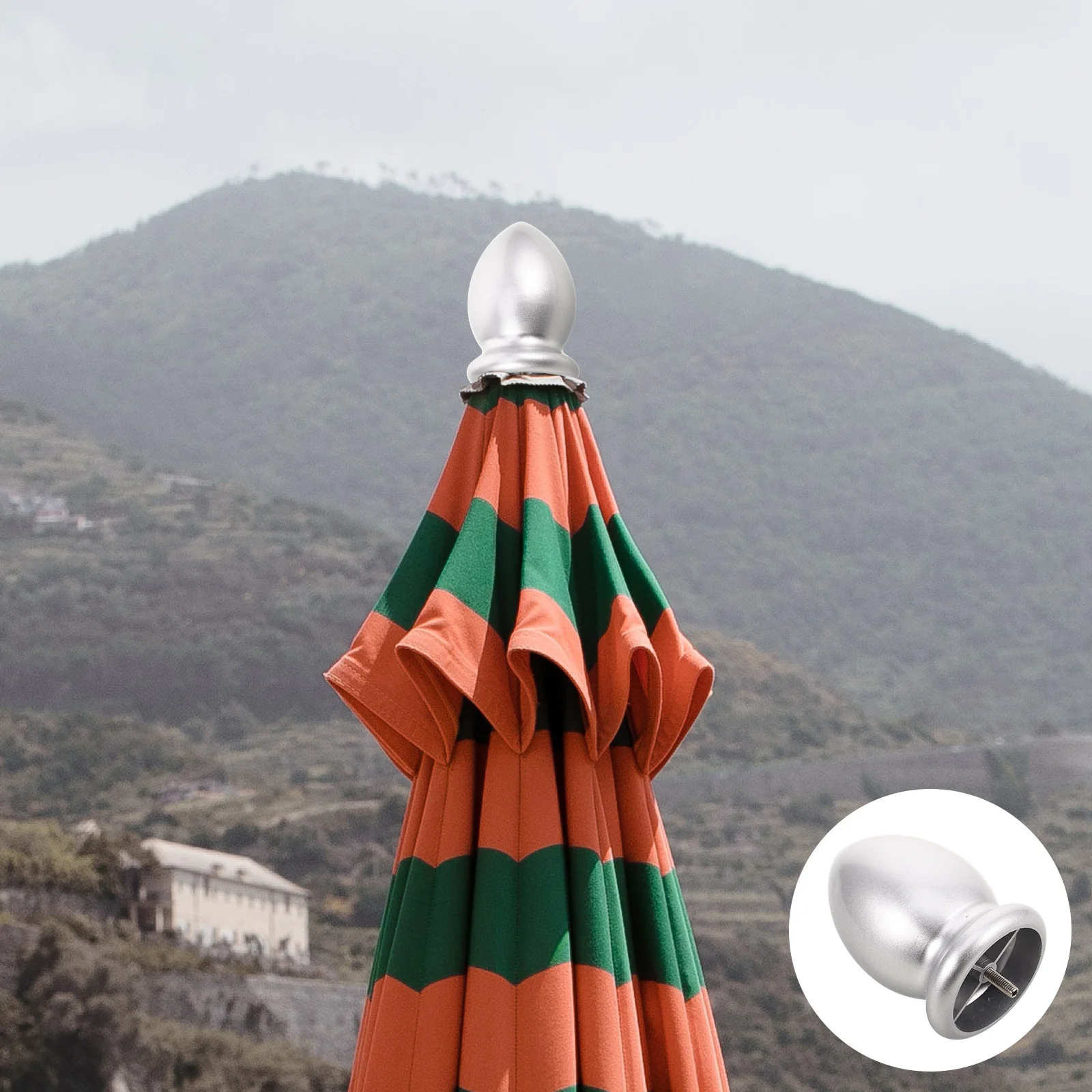 

Outdoor Patio Umbrella Top Screw Cap Replacement Parts Accessory Precision Design Easy Installation for Various Umbrellas