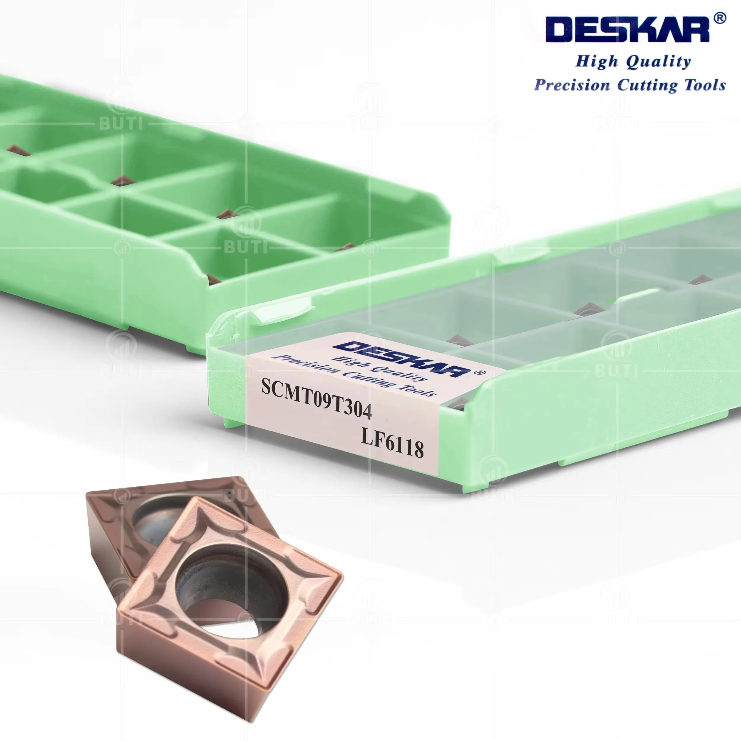 Many Specification SCMT Series SCMT09T304/308 LF6018/LF6118 DESKAR 100% Original Numerical Control Inner Circle Turning Inserts
