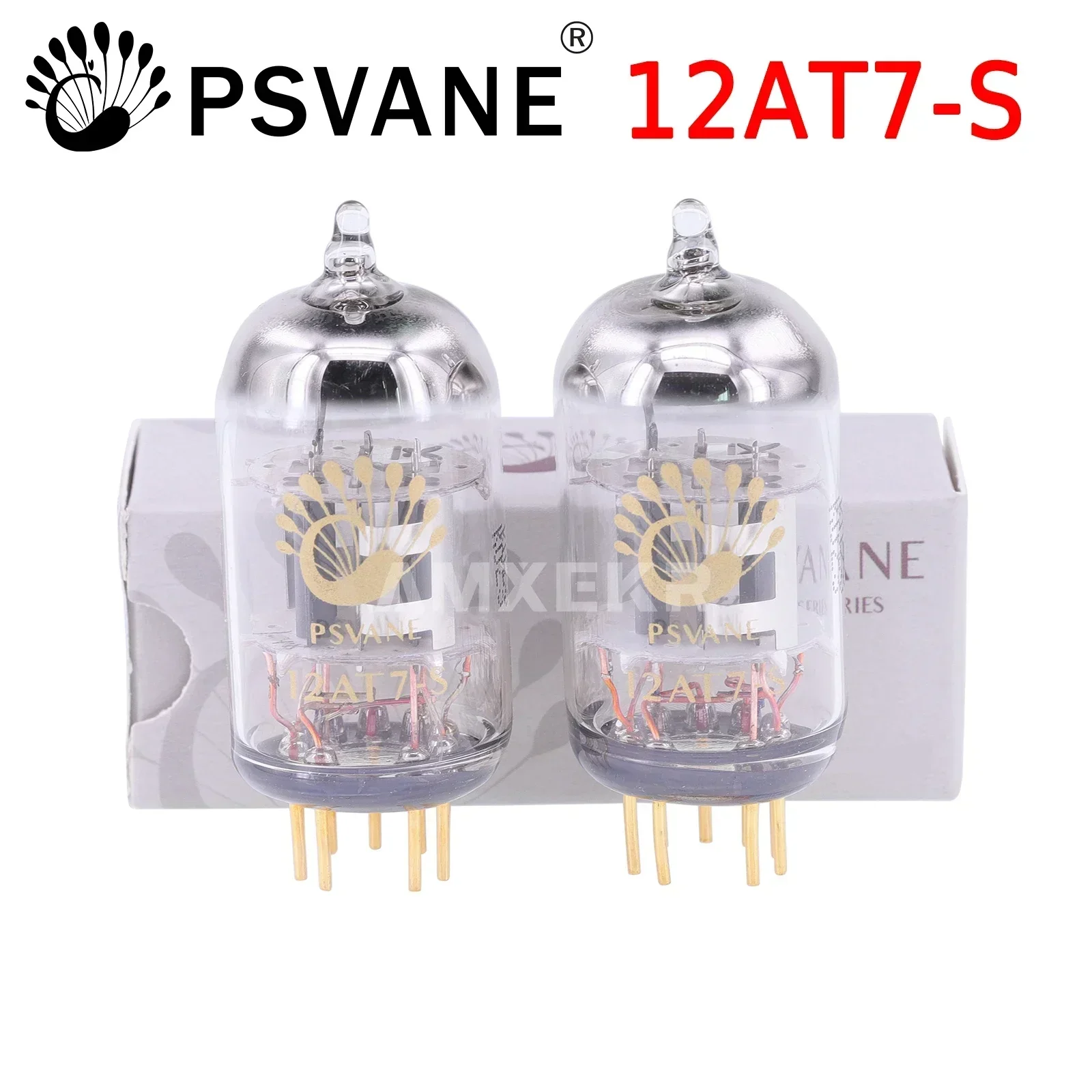 PSVANE 12AT7-S Vacuum Tube 12AT7 Replace 12AT7 ECC81 Electron Tube HIFI Audio Vacuum Tube Amplifier Audio Vintage DIY