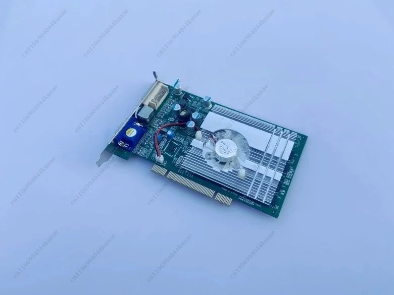 Old PCI Interface Graphics Card 128MB Memory DVI VGA Port Desktop Independent Display Card