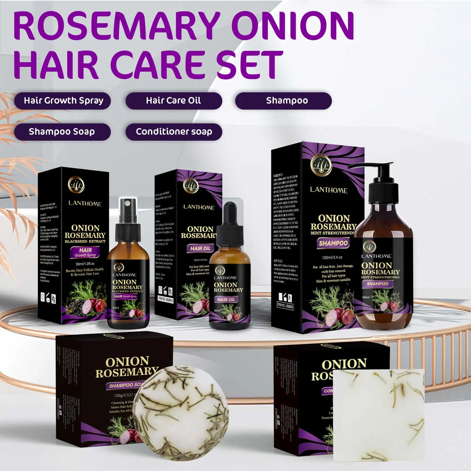 Champú de cebolla de romero, jabón de limpieza profunda para el cuero cabelludo, acondicionador para el crecimiento del cabello, jabón, Control de aceite, barra de champú esponjoso fresco, regalos