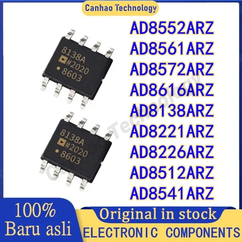 

10PCS AD8552ARZ AD8561ARZ AD8572ARZ AD8616ARZ AD8138ARZ AD8221ARZ AD8226ARZ AD8512ARZ AD8541ARZ SOP=8 IC Chip in stock