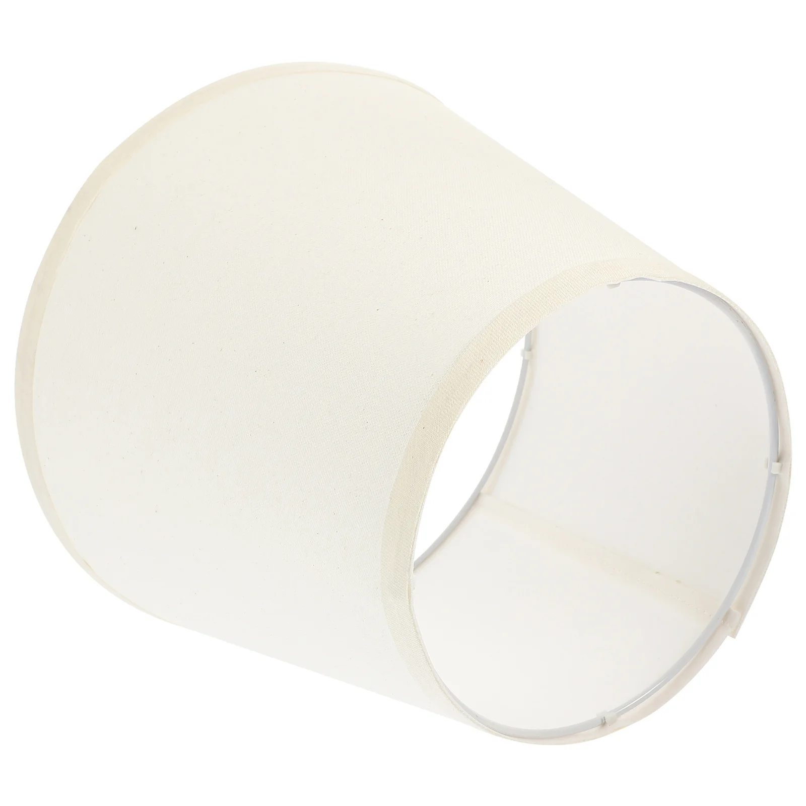 الكتان الجدول غطاء مصباح نصف دائري طبل عاكس الضوء غطاء لغرفة النوم السرير غرفة ديكور النسيج غطاء مصباح عاكس الضوء المنزل #1