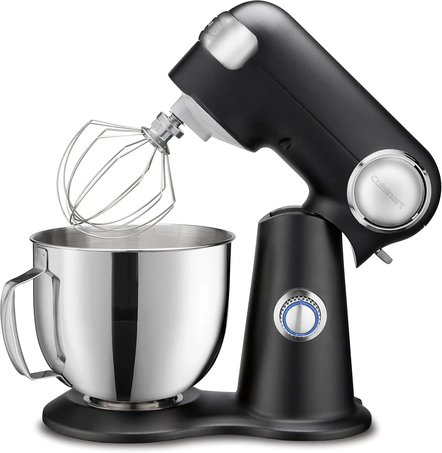 Mixer, 12 Speed, 5.5 Quart Stainless Steel Bowl, Chef’s Whisk, Mixing Paddle, Dough Hook, Splash Guard w/ Pour Spout, Onyx, SM-5