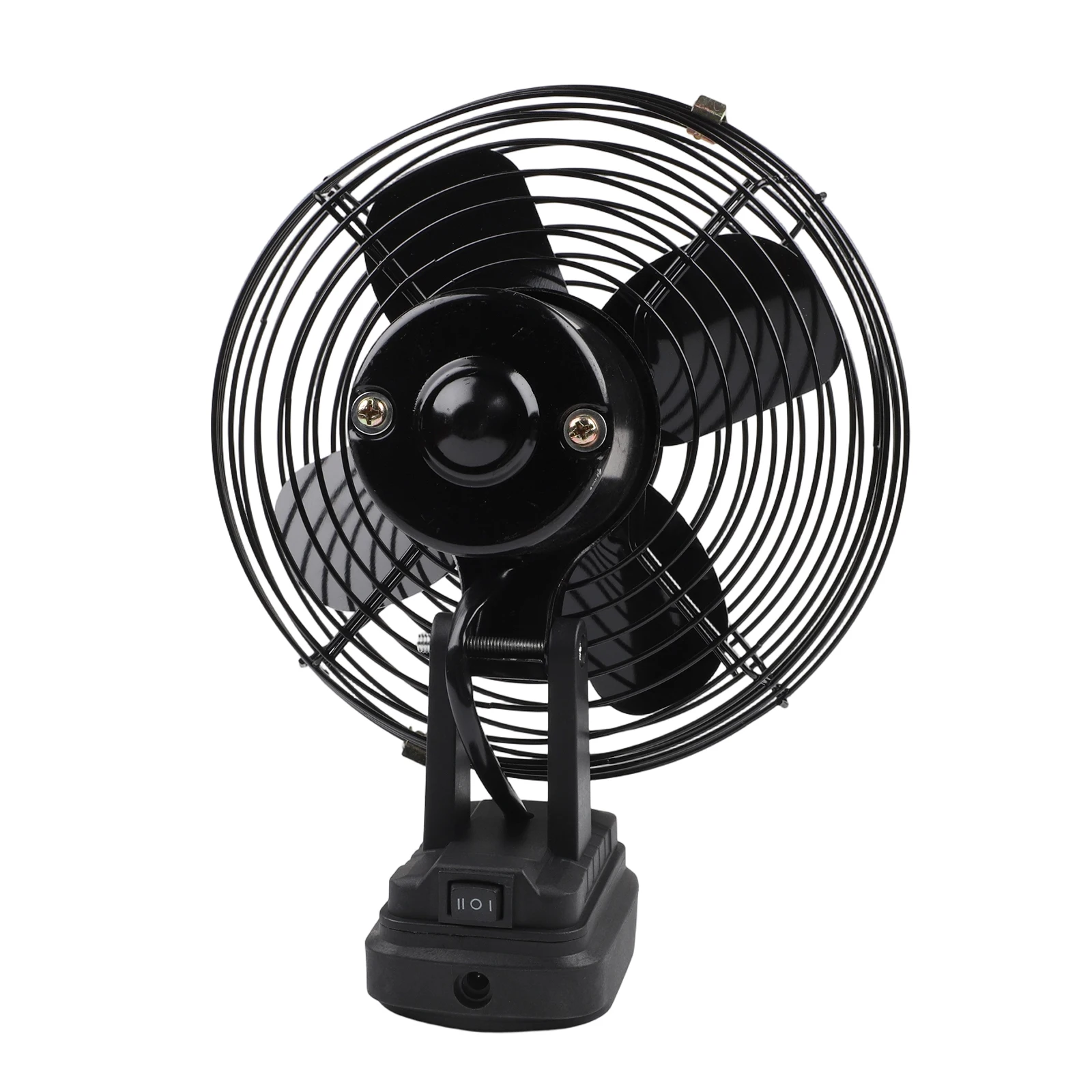Compact Metal Fan For Outdoor Use Strong Wind Fan 810 Grams Wireless Outdoor Fan Metal Construction Two-Speed Adjustment