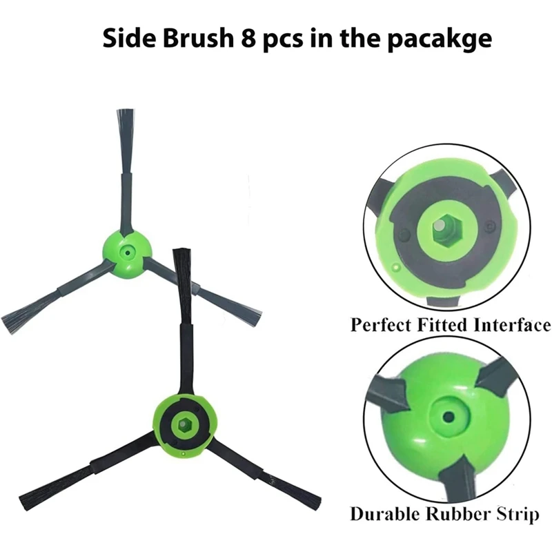 

For Combo 10 Max J9 J7+/Plus Vacuum Cleaners Replacement Parts Moping Pad Side Brush Filter Roller Brush [Su&KND]