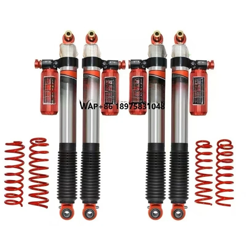 Custom Nitrogen Adjustable Steel Suspension Coil Spring Shock Absorber for Fuluo Automobile 212 Front/Rear Raise the Chassis