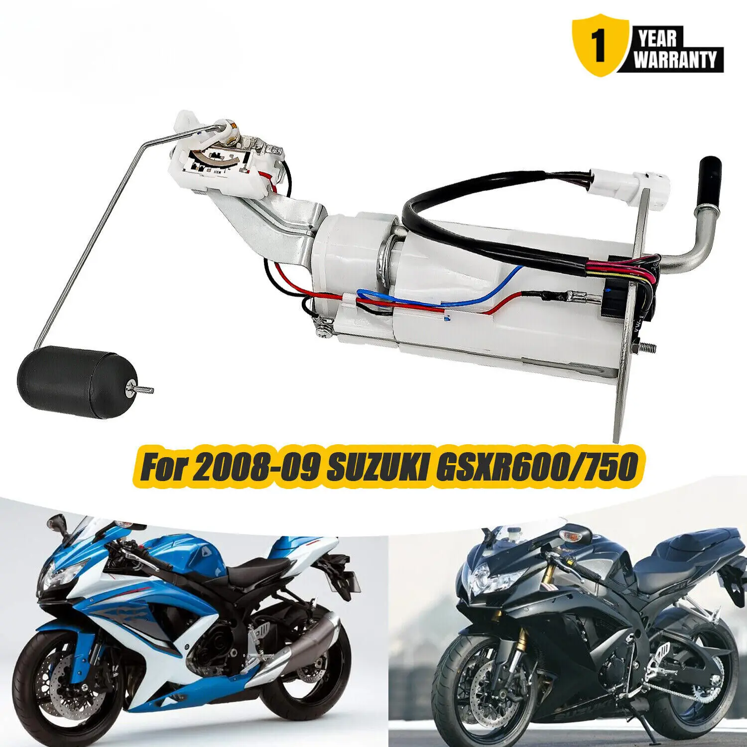 EU QUALITY Motocycle Fuel Pump assembly Oil Pump Sending Unit For 2008 2009 SUZUKI GSXR600 750 15100-37H00 1510037H00 BRANDNEW