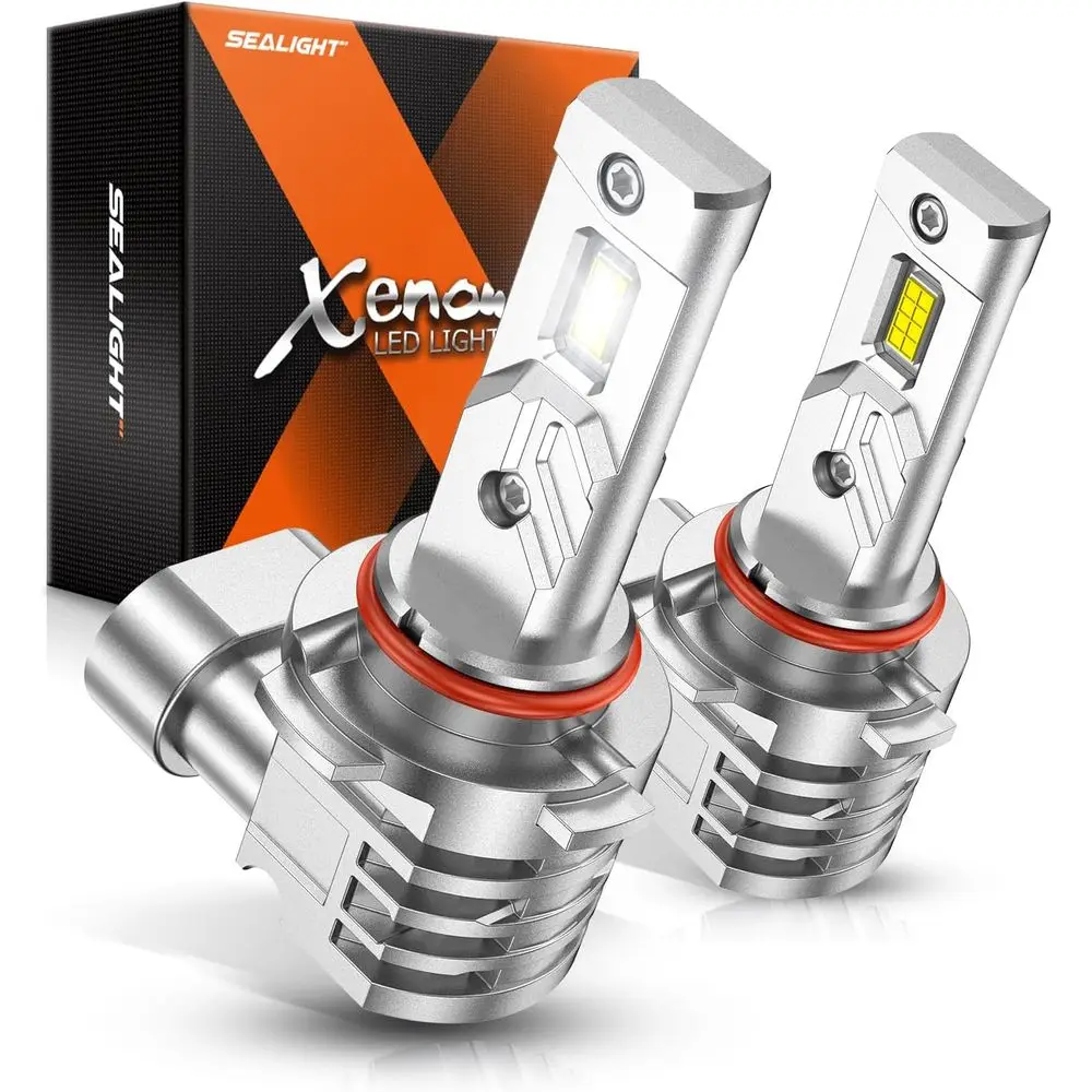 

High-Intensity 16000LM H10 LED Fog Lights with 6000K Daylight, Liquid-Cooled Copper Tubing, 2-Pack Upgrade