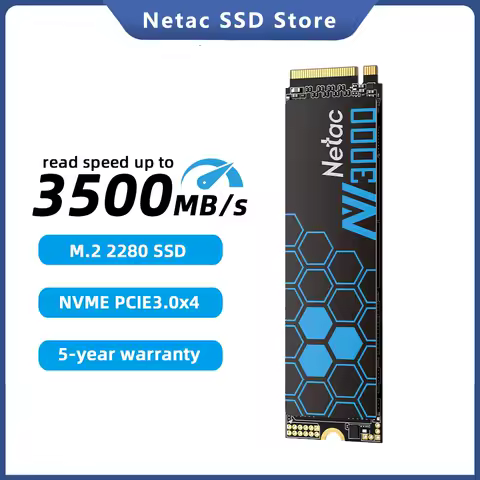 Netac M2 SSD NVME HD 250gb 500gb 1TB 2TB Internal m.2 2280 ssd for PC X99 motherboard Solid State Drive NV3000