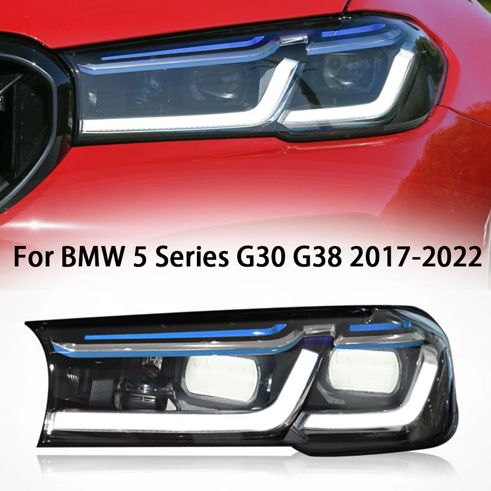 Car HeadLights For BMW 5 series G30  2017-2022 Headlights G38 Projector Headlight Laser Front Lamp DRL Turn Signal