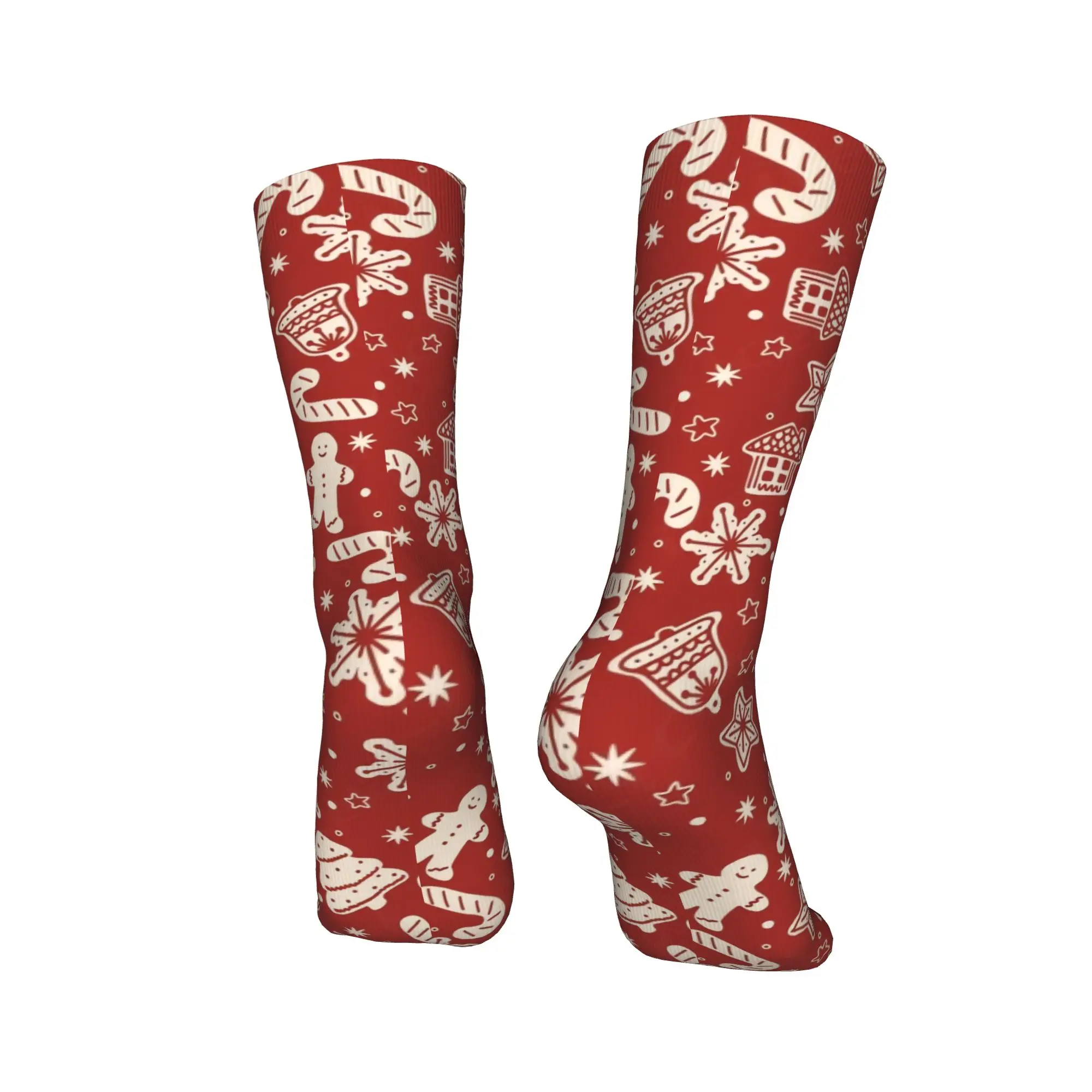 منقوشة وعطلة عيد الميلاد جوارب الرجعية الجوارب الرجال تنفس الجوارب الشتاء في الهواء الطلق مخصص المضادة للانزلاق الجوارب هدية