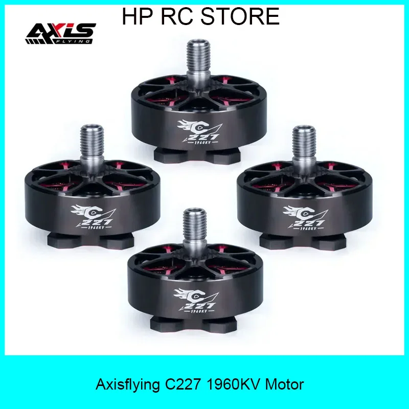 

Axisflying C227 1960KV Brushless Motor for 12N14P 6-8S Lipo 5mm Shaft For Manta 5 PRO FPV Drone 5inch Cinematic DIY Parts RC