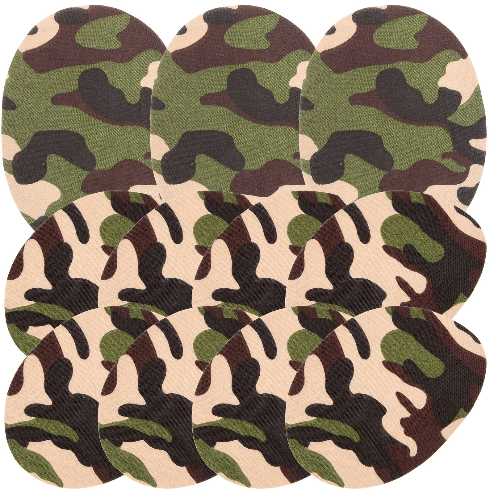 

Iron Patches Clothes Decors Decorative Repairing Portable Camouflage Pattern Jackets