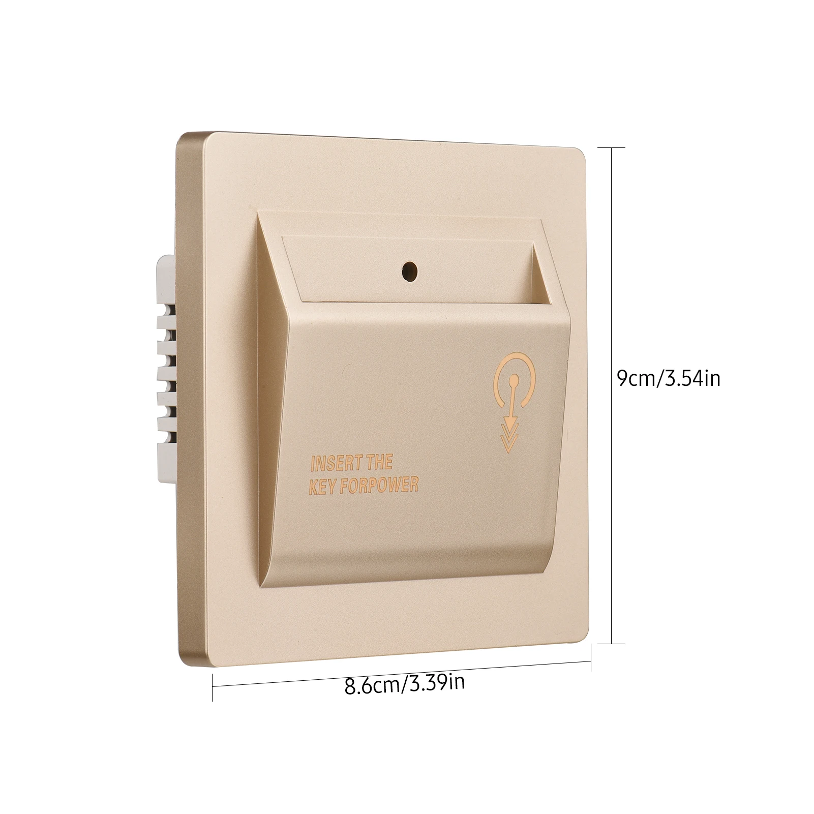 Hotel High-power 40A Power Off Energy Saving Saver Mechanical Power Take-off Guestroom Insert Keycard to Take Power