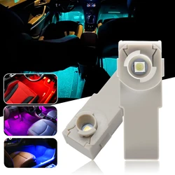 1pcs Auto Indoor Footwell Lights Foot Nest Bulbs White Pink Red Lamp For Toyota Rav4 Camry Yizhi Reiz