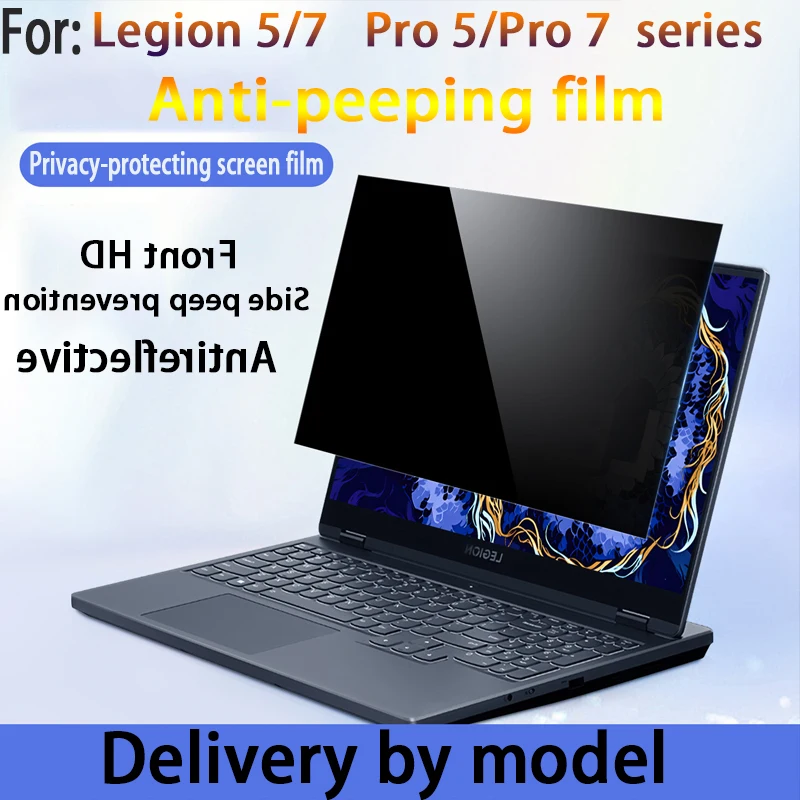 

For Legion Pro 5 16ADR10/16AFR10/16IAX10H privacy film Pro 7 16AFR10H/16IAX10H laptop privacy film protects privacy screen film