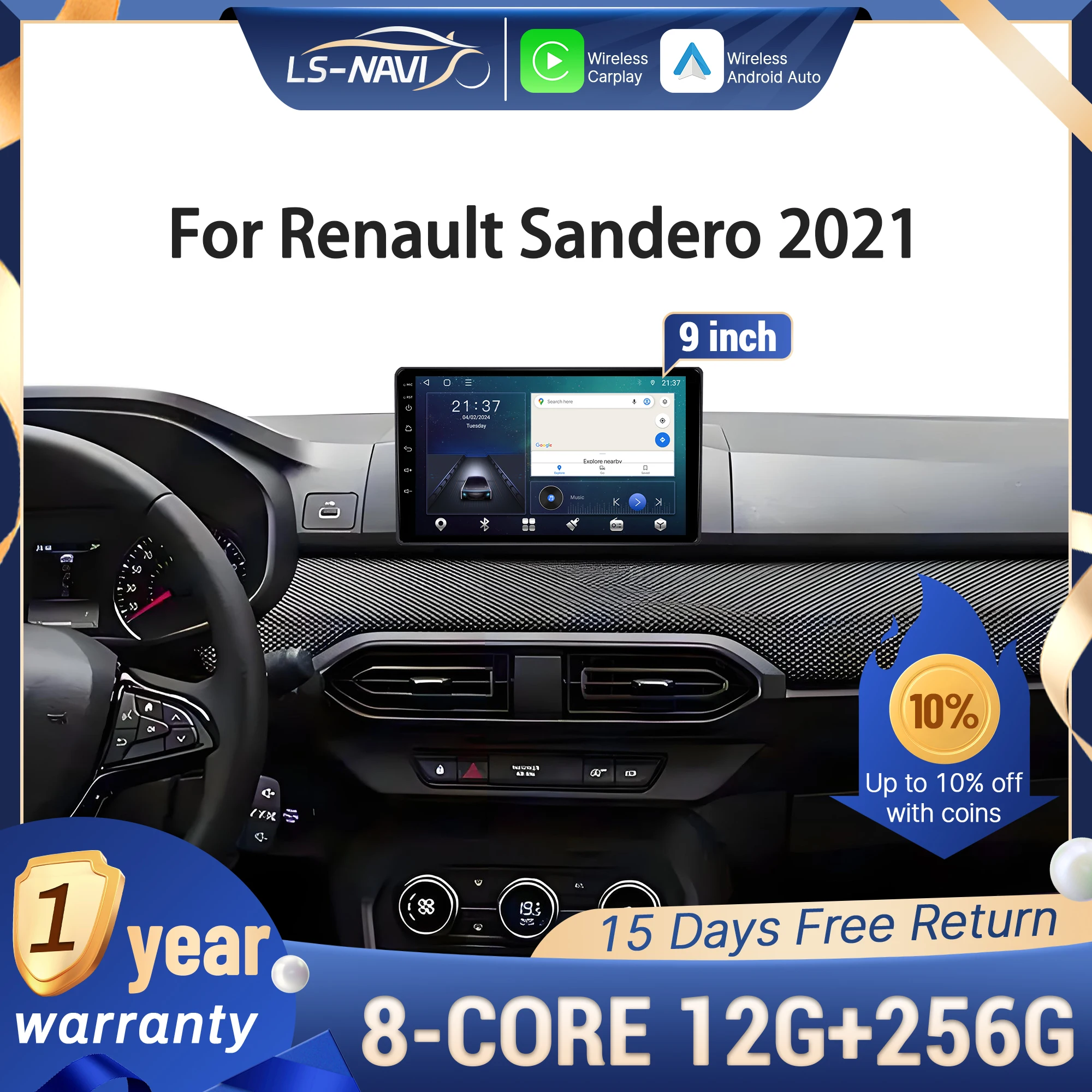 Car Radio For Renau… - image