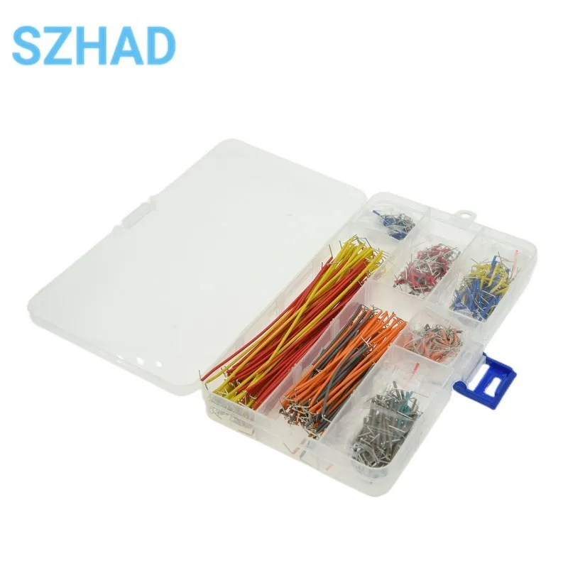 65/140/560/840Pcs/Box Solderless Breadboard Jumper Wires U Shape Breadboard Jumper Cable Wire Kit for DIY Arduino Breadboard