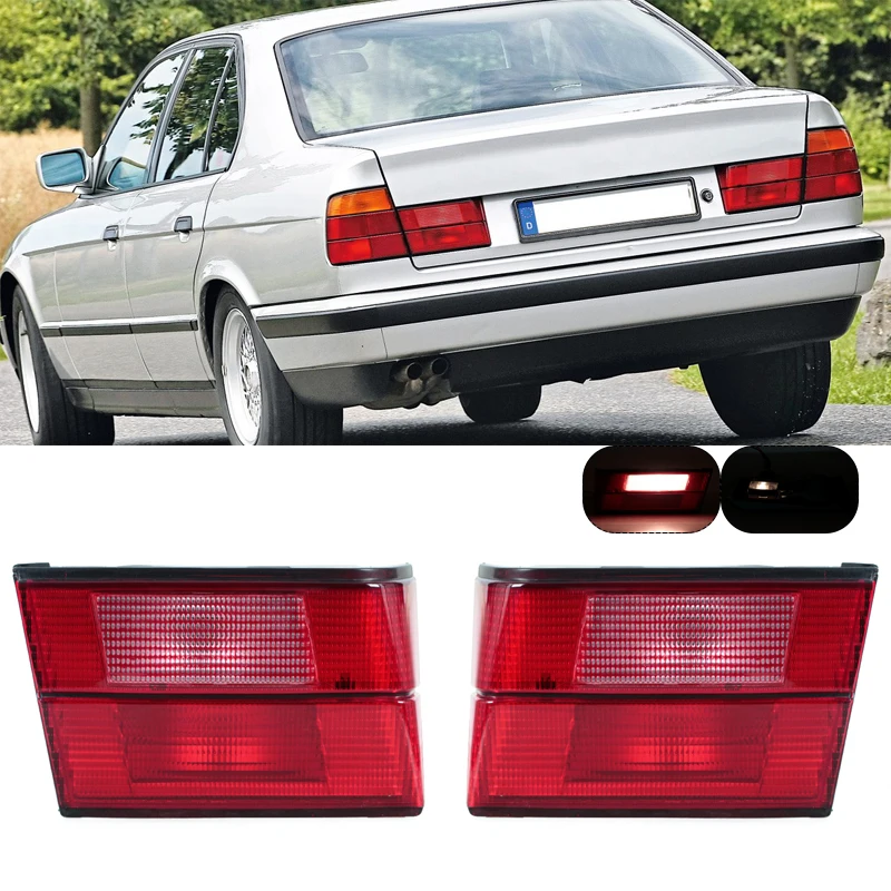 

Для BMW 5 серии E34 1988-1995 внутренний задний фонарь заднего бампера стоп-сигнал указатель поворота автомобильные аксессуары 63211384011 63211384012