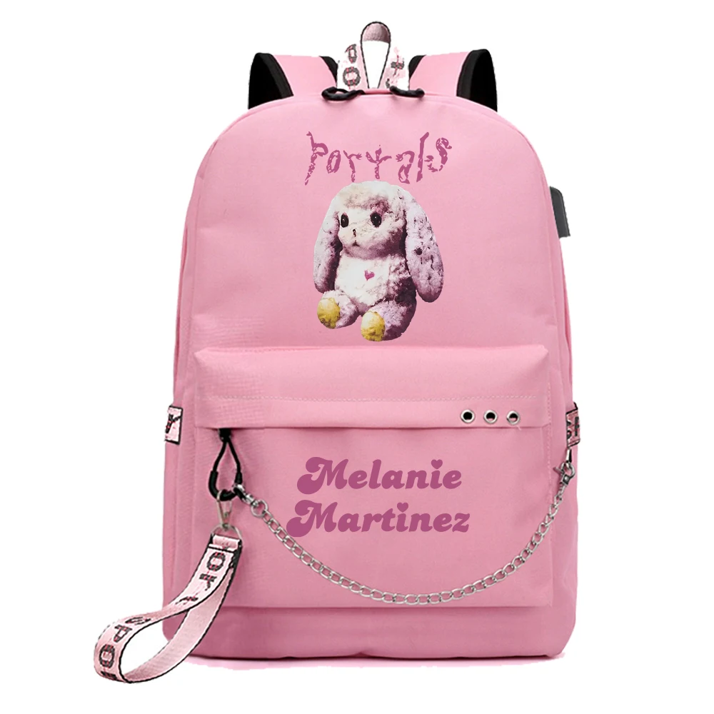 Cry Baby Melanie Martinez Print Backpack Women Girls Fashion Portals Album Melanie Martinez Shoulder Backpacks for Fans Gift