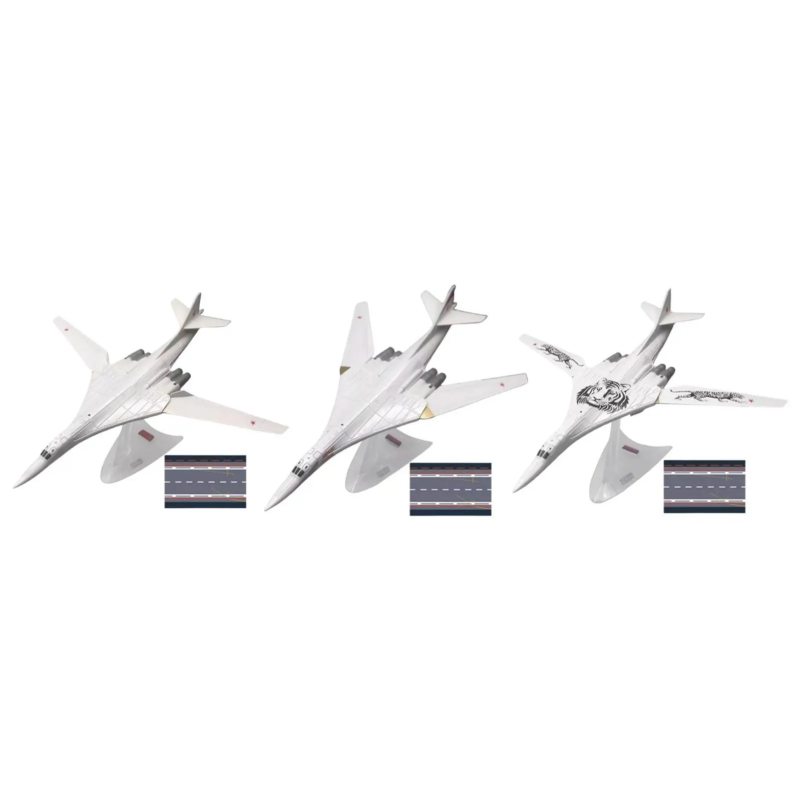 1:200 TU-160 Long Range Bomber Plane Model Diecast Alloy Professional with Display Stand Aviation Collectibles Airplane Model