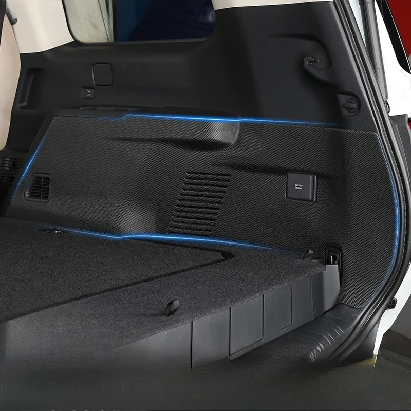 Rear Trunk Side Mats For Toyota Prado 2024 LC250 TPE Anti-Scratch Waterproof Trunk Side Protective Pad Car Interior Accessories