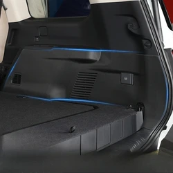 Rear Trunk Side Mats For Toyota Prado 2024 LC250 TPE Anti-Scratch Waterproof Trunk Side Protective Pad Car Interior Accessories