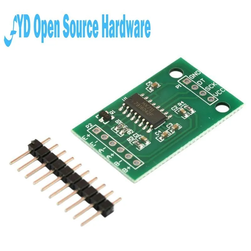 HX711 Dual-channel 24-bit Mini HX711 Weighing Sensor Dual-Channel 24 Bit Precision AD Module Pressure Sensor Microcontroller