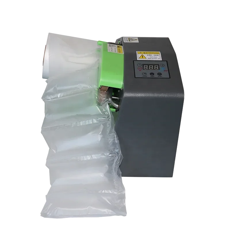 High Speed Q002 Air Pillow Machine - 110V, 3-Second Preheat for Packaging Bag Production At 26ft/MIN