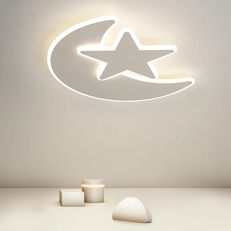 

New Modern Led Chandelier Children's Room Bedroom Study Boy Children's Baby Room Cartoon Cloud Love Home Decoration Chandeliers