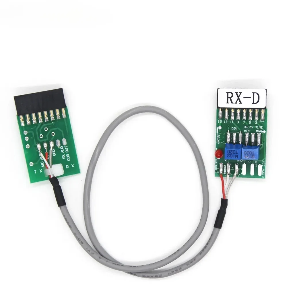 Cable conector repetidor de estación de relé de Radio unidireccional TX-RX retardo de tiempo para Motorola GM300 GM338 GM3188 GM3688 GM950I GM950