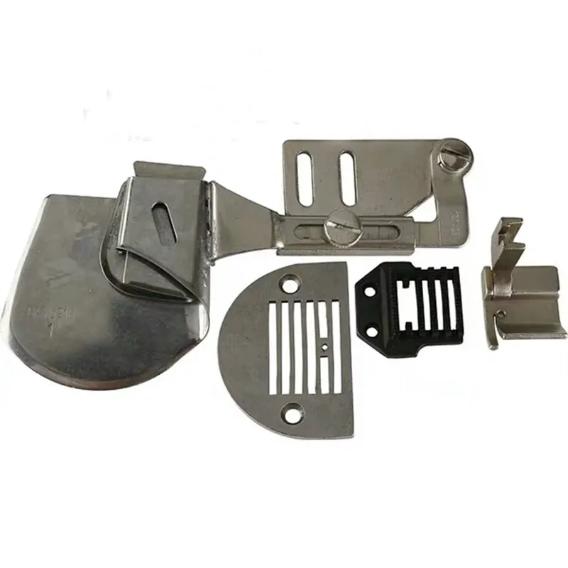 

DAYU218 F206 Button Plait Folder Hemmer Folder Binder Use On Shirt Placket Machine For 1-Needle Lockstitch Sewing Machine Parts