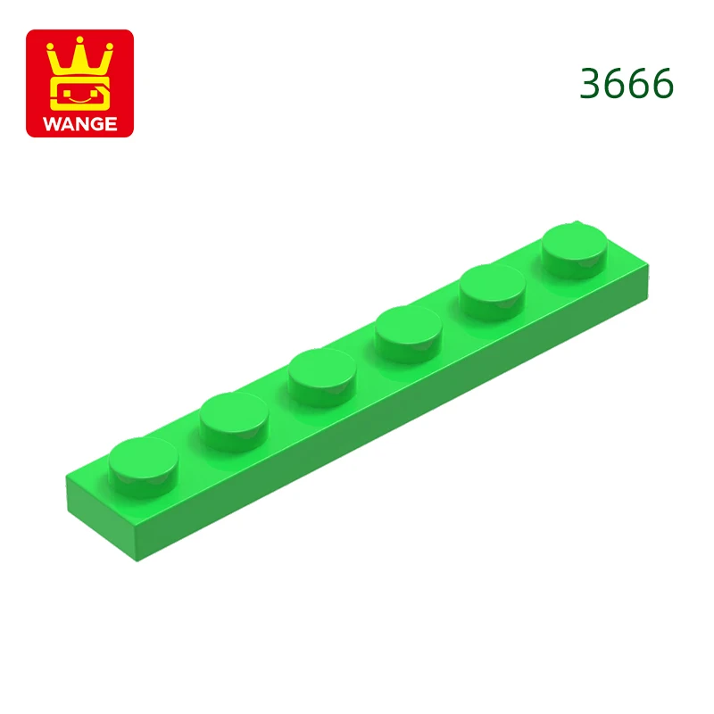 wange 102 Teile/los 3666 1x6 Grundlegende Baustein Moc Lose Teile Kompatibel mit Ziegel DIY kinder Spielzeug Montage geschenk Lagerung Box 6