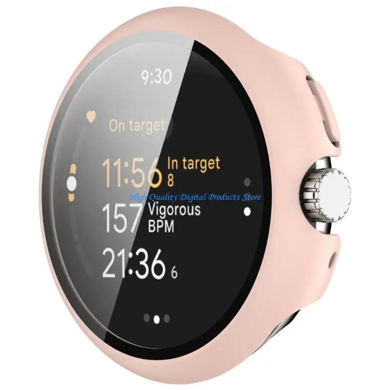U2JE Hard Protective Case For Watchs 3 41mm 45mm Waterproof Screen Protector Shell Smartwatch Housing Glass Film Cover