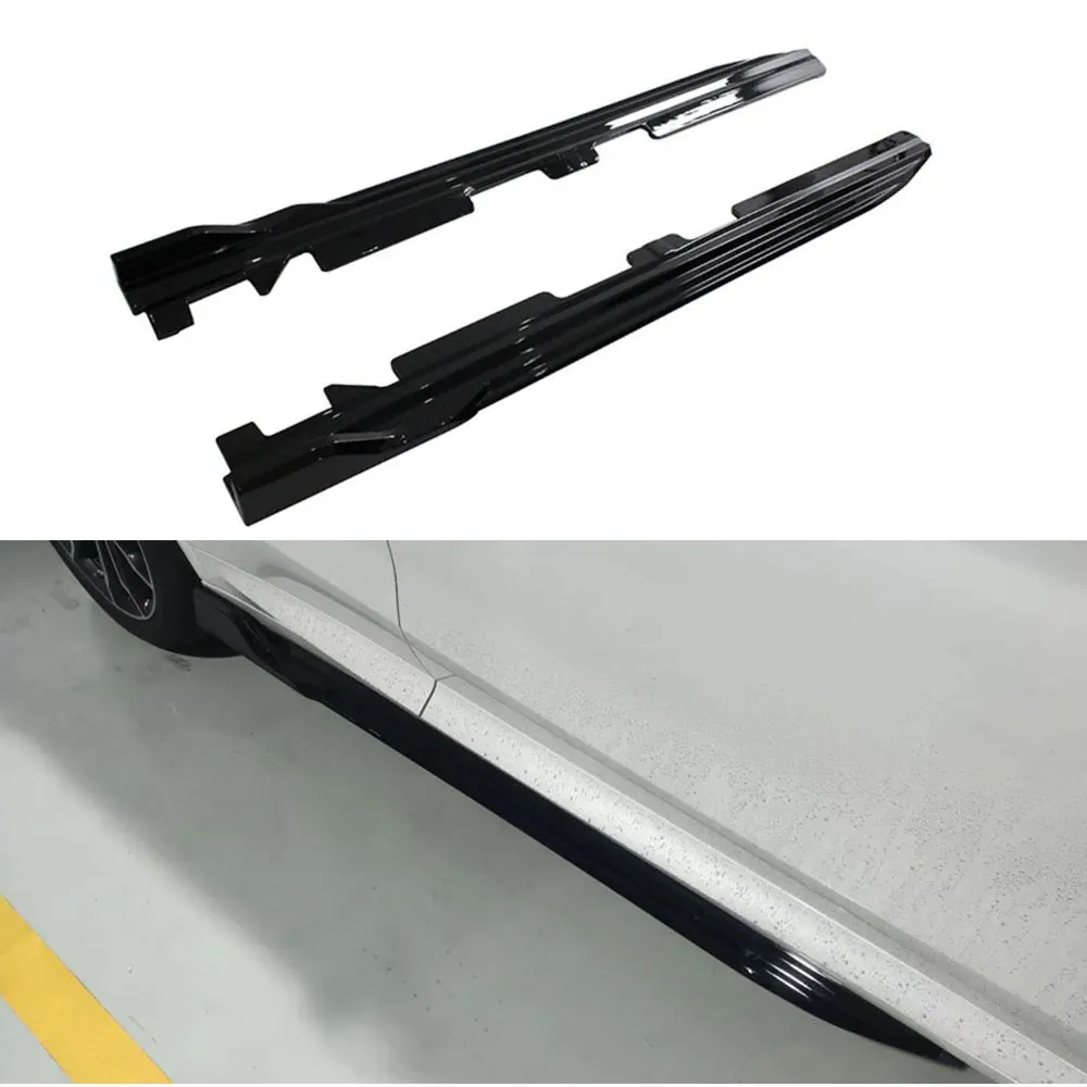 Carbon Fiber ABS Side Skirts Apron Extension Lip Spoiler for BMW X3 X4 G01 G02 2018-2023 Body Kits