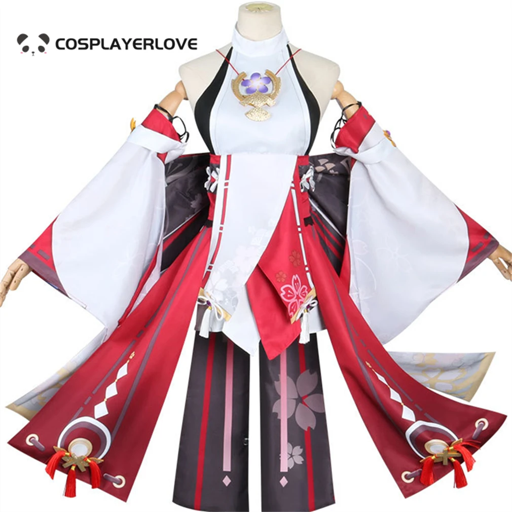 

SPOT GOOD Genshin Impact Yae Miko Halloween Cosplay Costume Halloween Outfit